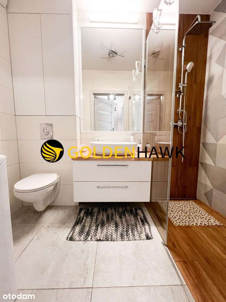 2 pokoje na Narutowicza, Kamienica Nova, balkon - Pełny obrazek: 5/10