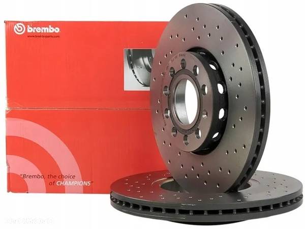 VW T5     tarcze hamulcowe przednie BREMBO NOWE - 1