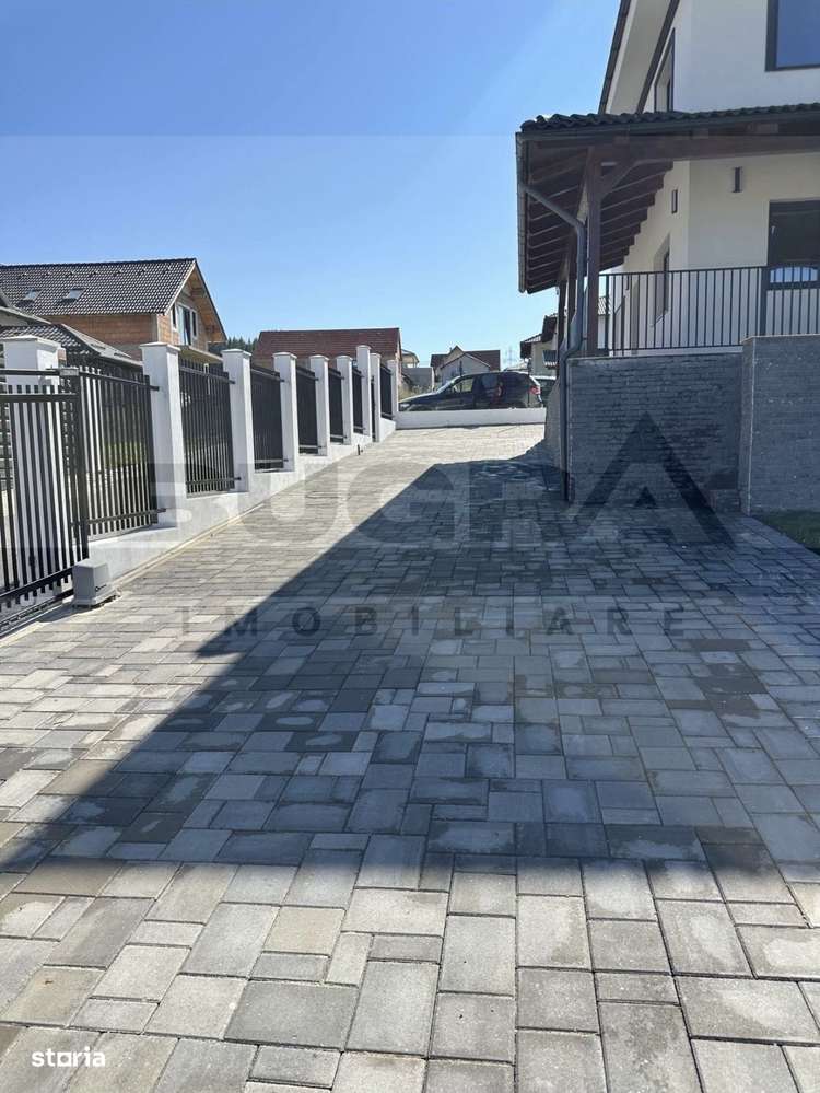 Casa individuala de 120mp, teren 500mp, finisata modern, zona Chinteni-8