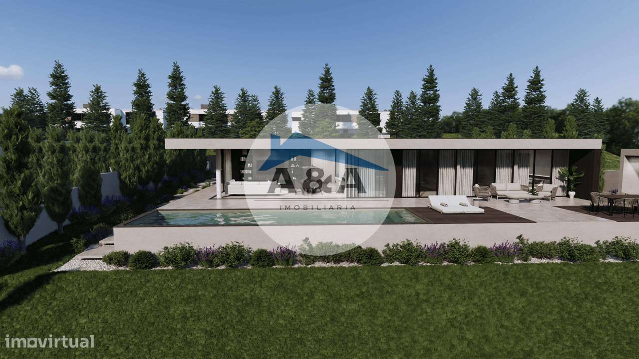 Elegância Térrea com Piscina e Vistas Panorâmicas - Alcobaça - Grande imagem: 4/37