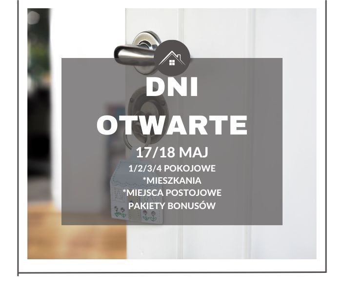 2 pokoje dni OTWARTE 17/18 maj PAKIETY bonusów