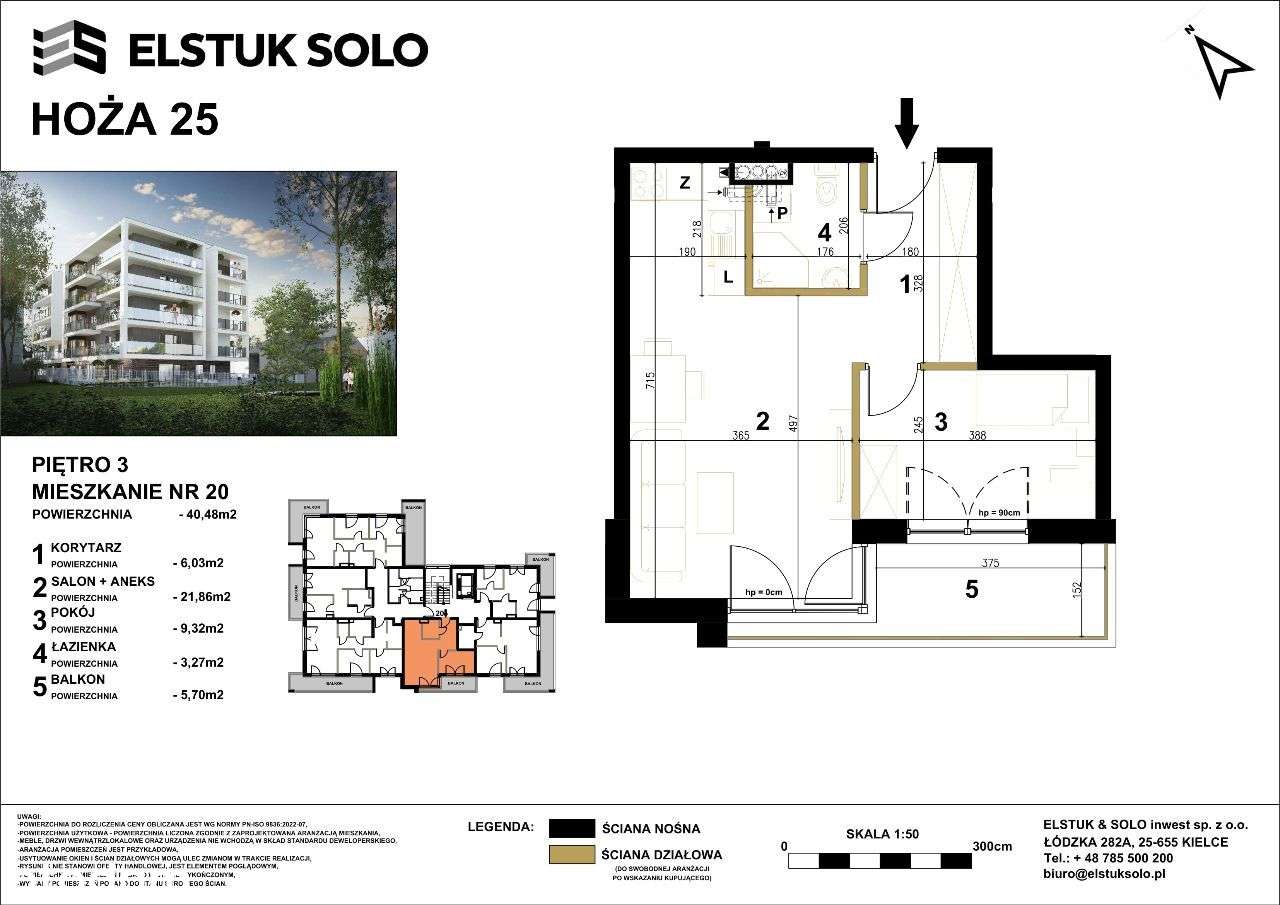 Hoża 25 - wysoki standard-12