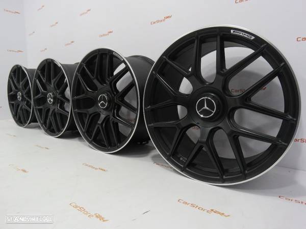 Jantes Look Mercedes AMG A45 18 x 8 et45 5x112 Preto - 6