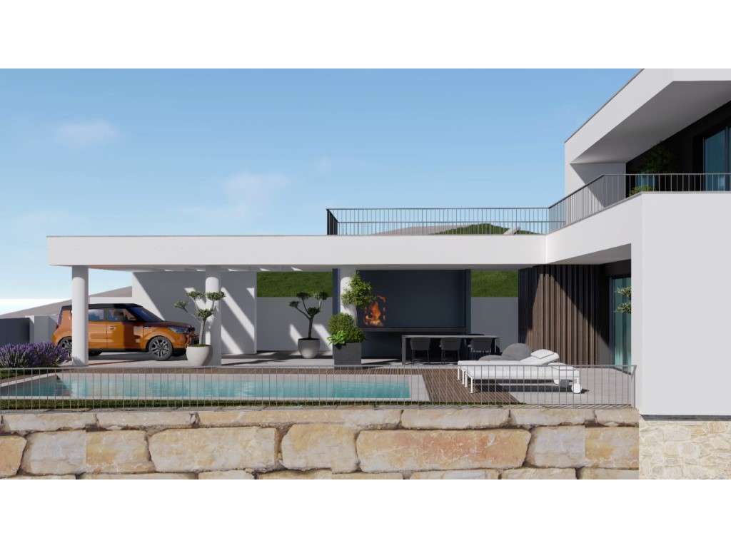 Moradia de luxo no Arelho com vista Foz- Em projecto para construção-13