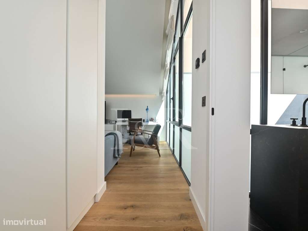 Apartamento T4 duplex com dois terraços e piscina em Belém-21