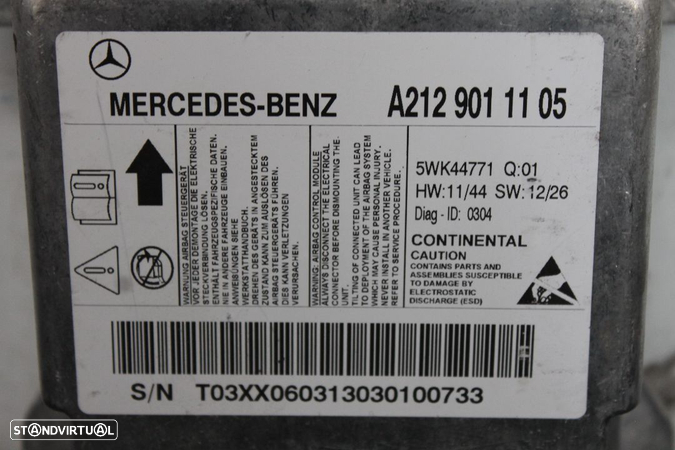 Centralina de Airbag Mercedes W212 - 2