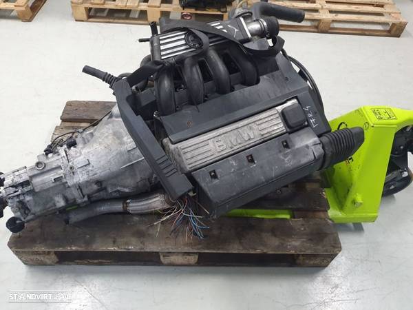 Motor BMW E36 318TDS 1.7D 1996 de 90cv, ref 174T1 - 3