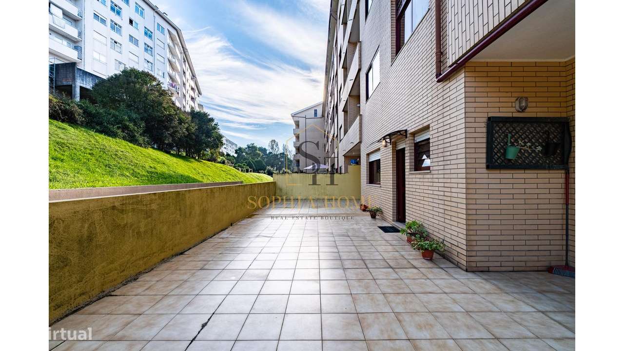 T2 c/ terraço e box, em Mafamude - Grande imagem: 5/28