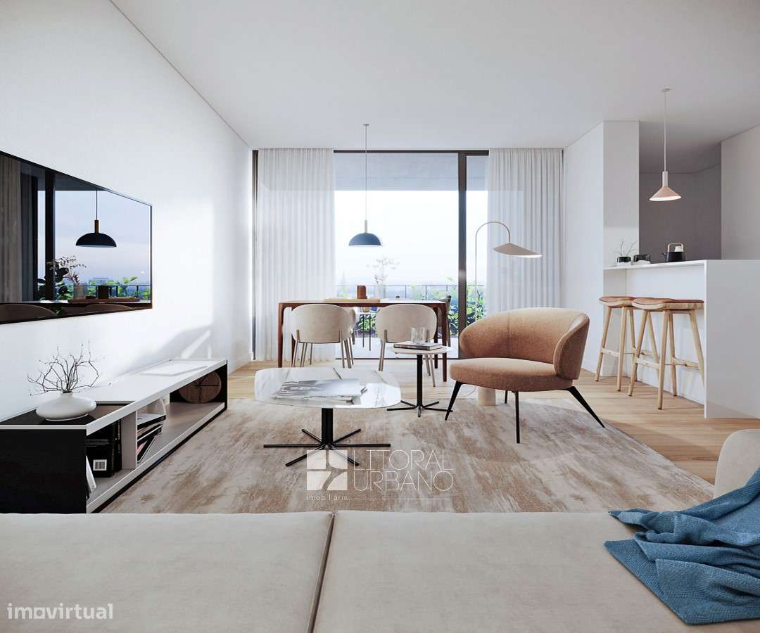 Apartamento T3 com lugar duplo de garagem em Águas Santas - Grande imagem: 4/18