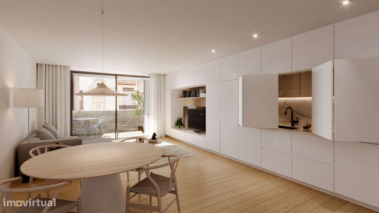 Apartamento T3 c/3 lugares de garagem no Porto (Paranhos)-9