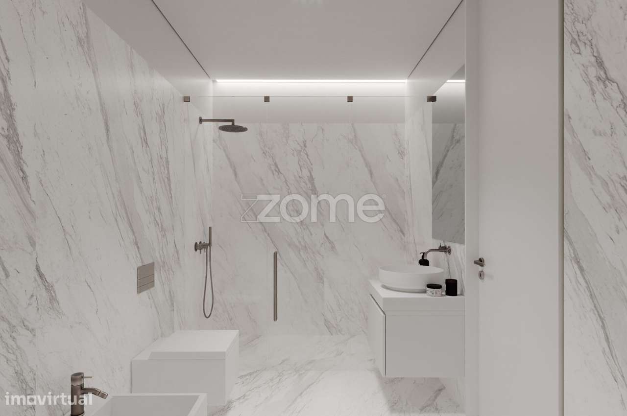 Apartamento T2 com garagem e terraço em S. Vitor - Grande imagem: 5/19