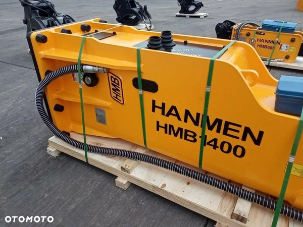 Wyprzedaż ! Młot wyburzeniowy hydrauliczny HANMEN HMB1400 waga 1850 kg koparka 20-30 tony - 6