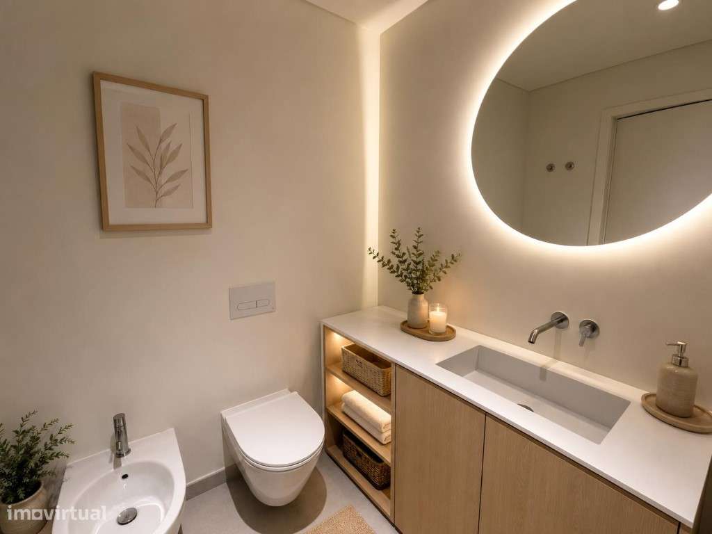 Excelente Apartamento T2, NOVO! Primeira linha do mar, com 2 estaci...-24