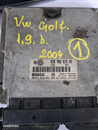 Calculator mtoor avand codul 038906019AM / 0281010302 pentru VW Golf 4 / Bora - 1