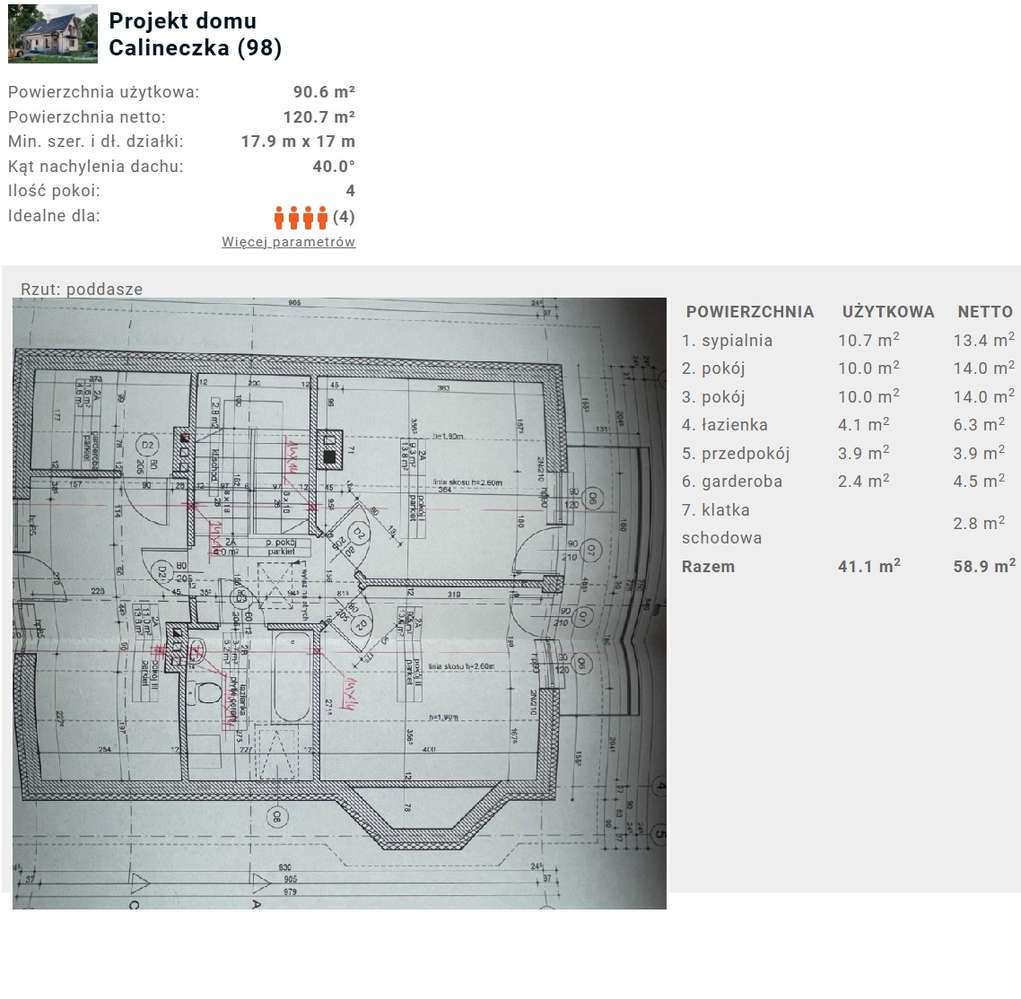 Nieruchomość Zabudowana - 25ar. Dwa budynki! Spokój, Blisko do NS, Las - Pełny obrazek: 4/7