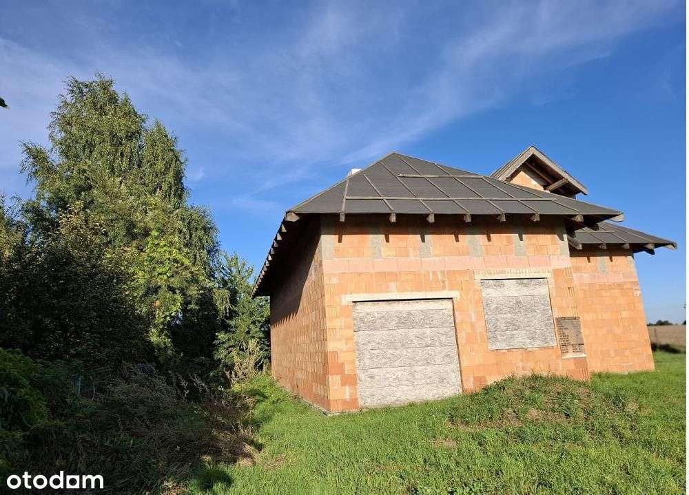 Kaźmierz ul. Borowikowa - działka z rozpoczętą budową-0