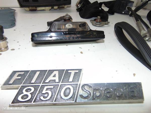Fiat 850 conta km´s/e + peças - 2