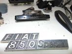 Fiat 850 conta km´s/e + peças - 2