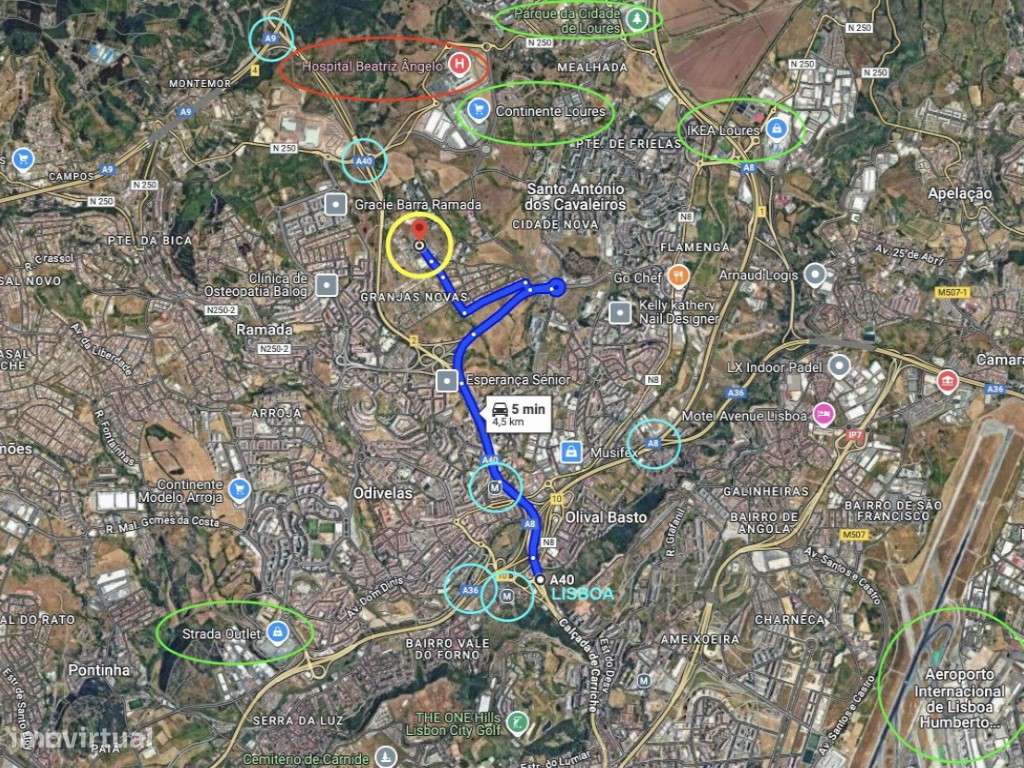 POETAS' GARDEN - PARADELA - LOURES - LISBOA - NOVOS EM CONSTRUÇÃO T... - Grande imagem: 5/60