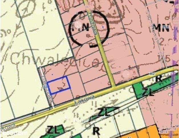 Chwalęcice, ul. Łąkowa - Pełny obrazek: 5/5