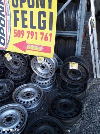 15 cali felgi stalowe VW AUDI SEAT SKODA MERCEDES KIA MAZDA OPEL  RENAULT FORD VOLVO BMW NISSAN - 16