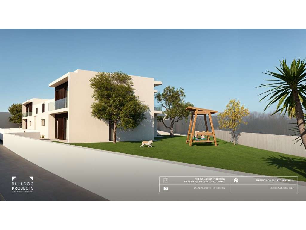 Parcela A | Terreno com projeto para Moradias T5-10