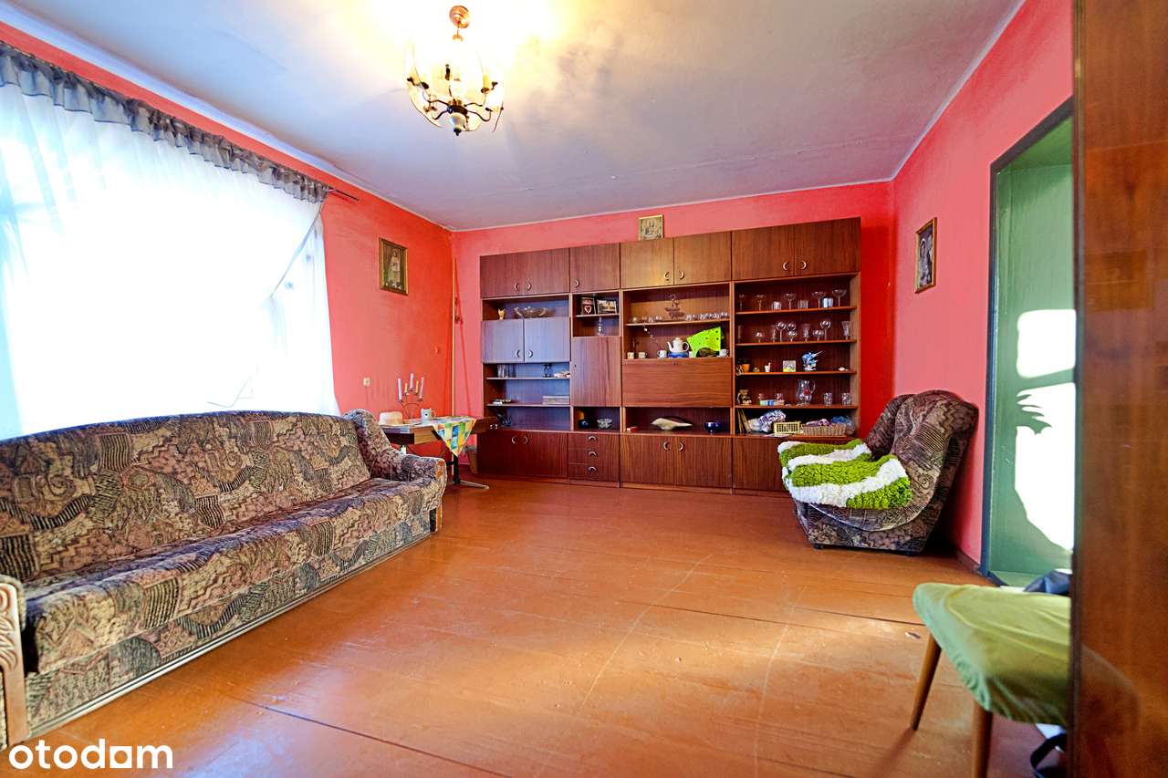 Dom z potencjałem na dużej działce–Nowy Pudłów, blisko Poddębic-10