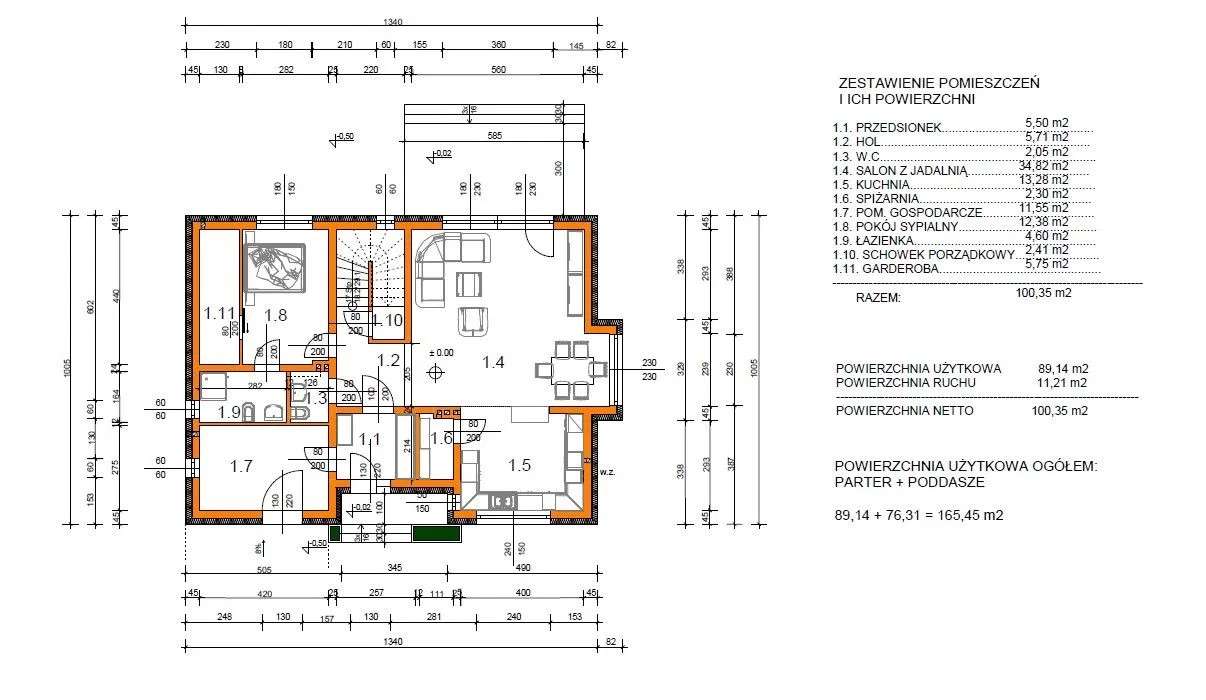 Piękny dom jednorodzinny pod lasem w Lipnie!-18