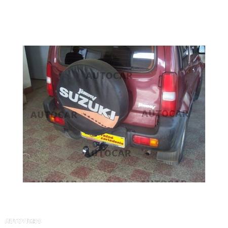 Carlig de remorcare pentru SUZUKI JIMNY - 3/5usi - sistem semidemontabil -cu suruburi - din 1998 -2005/- - 12