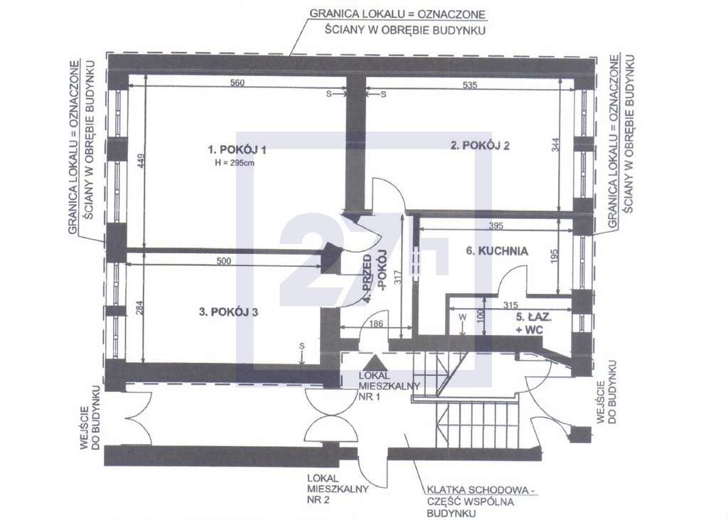 ➤ 3 pok. ✔ Osobna kuchnia ✔ Nowe okna ✔ Gładzie-1