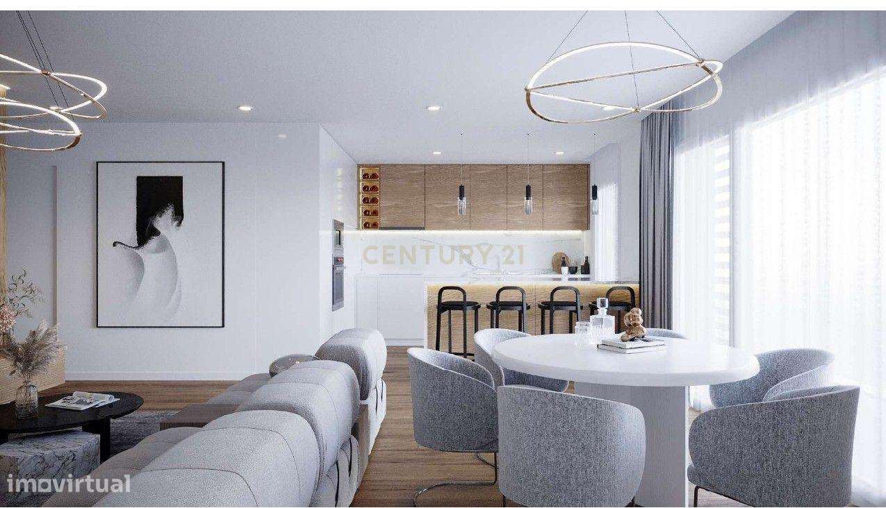 Moderno T2 Fernão Ferro em construção - Grande imagem: 4/7