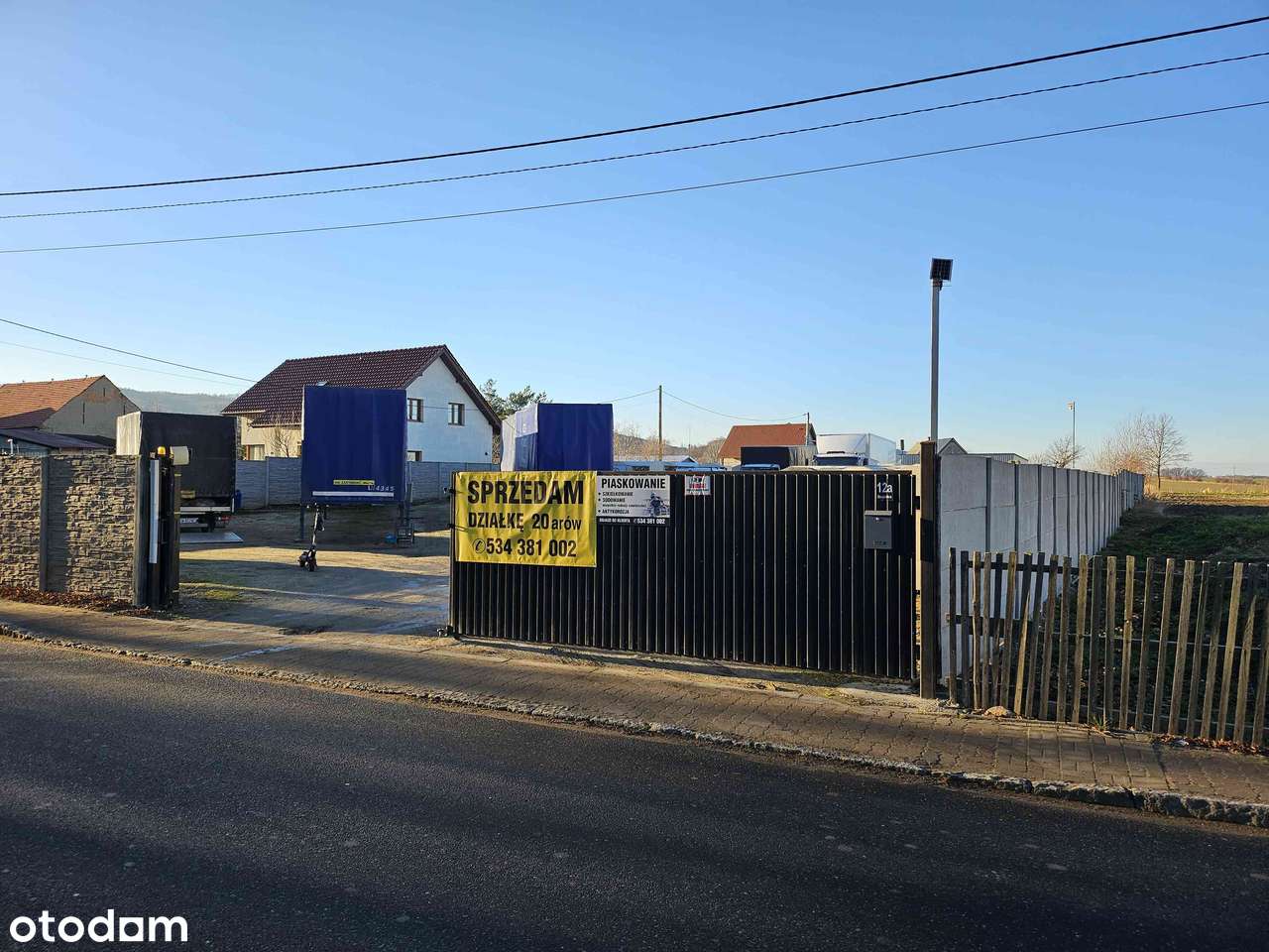 Sprzedam działkę 20 arów - Pełny obrazek: 4/4