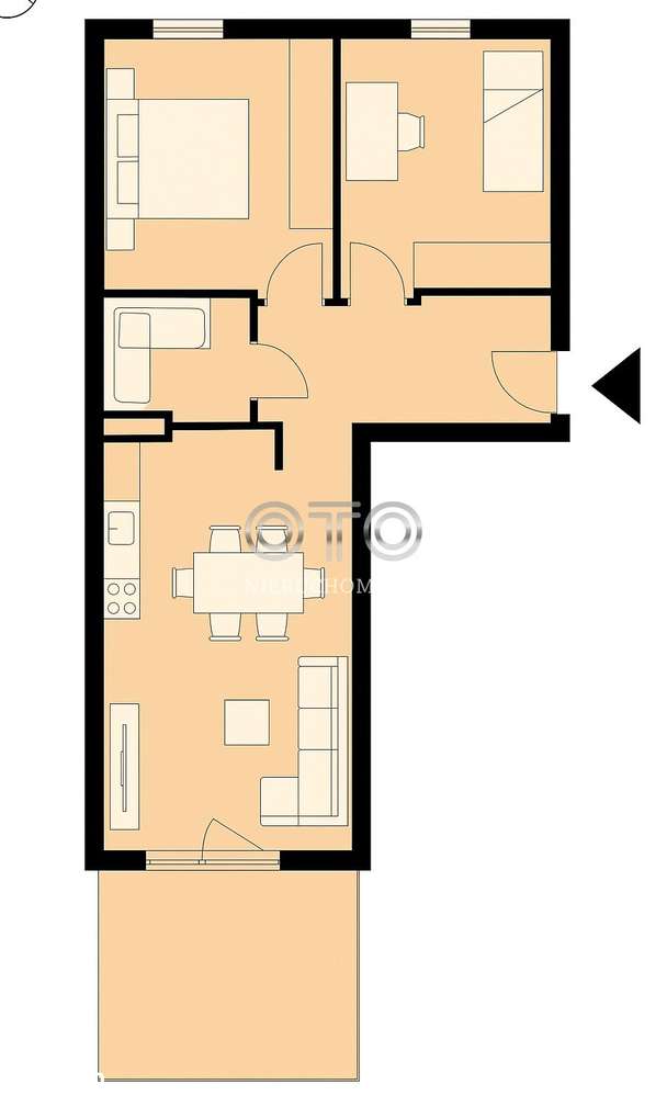 Lipa Piotrowska / Trzy pokoje z ogrodem / Winda-4