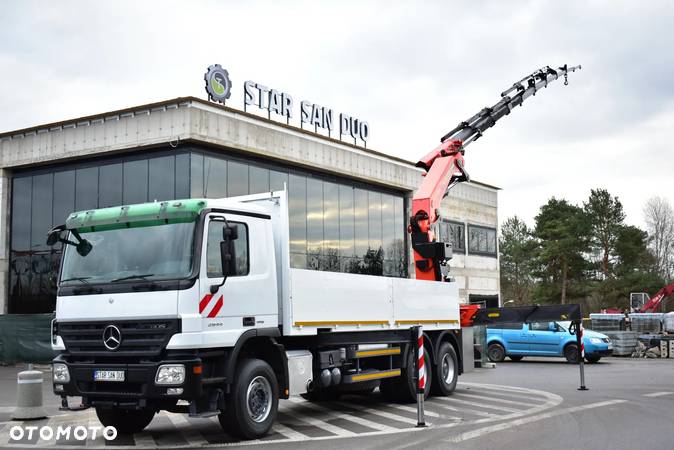 Mercedes-Benz ACTROS 2644 6x4 PALFINGER PK 44002 EURO 5 HDS Żuraw Wciągarka Cran Kran Winch - 1