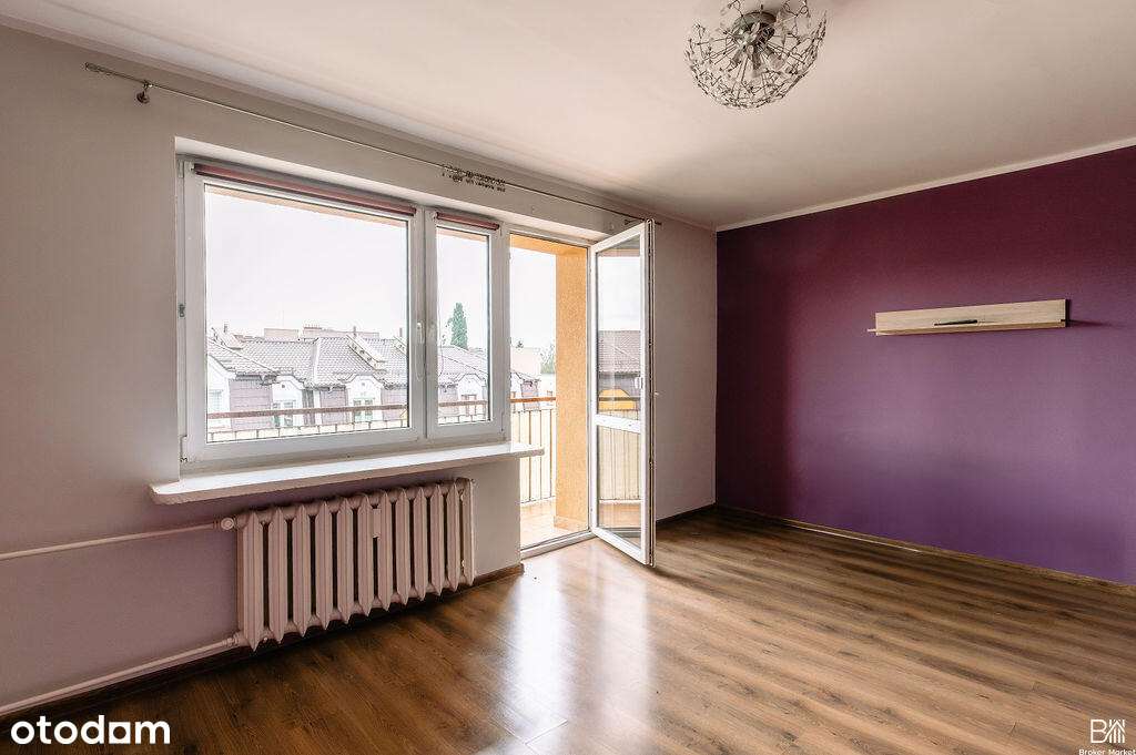 Mieszkanie 2-pokojowe 50,9 m²,  balkon, blok SM - Pełny obrazek: 5/12