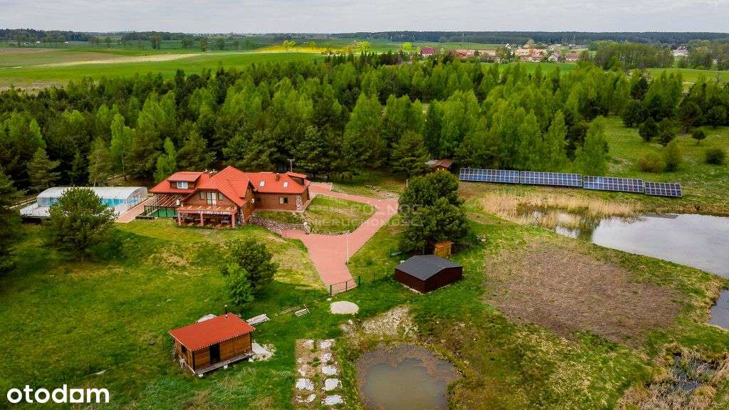 Przestronny dom nad jeziorem Skomętno-3