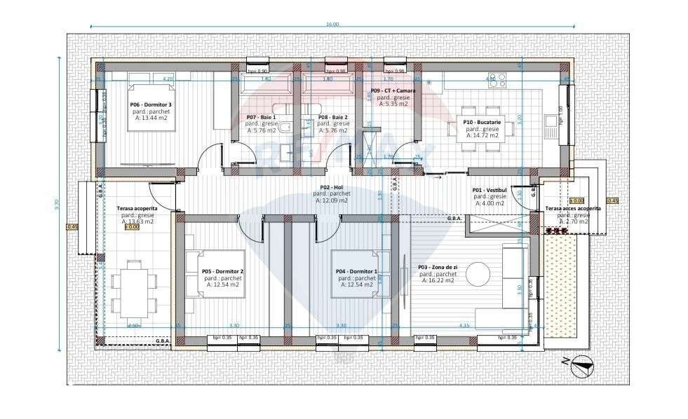 Case la roșu sau parcele autorizate în Mihai Viteazu, jud. Cluj-7