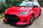 Prelungire Bara Fata Toyota Yaris MK4 XP210 (2020-up) Negru Lucios- livrare gratuita - 6