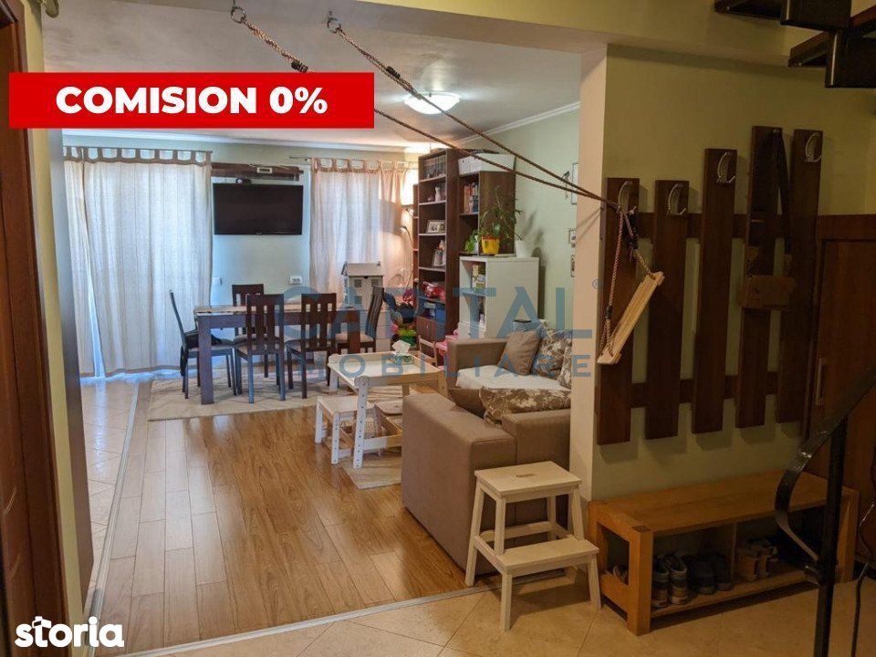 Comision 0%, Apartament 3 camere pe 2 niveluri, 82 mp + parcare, Manas