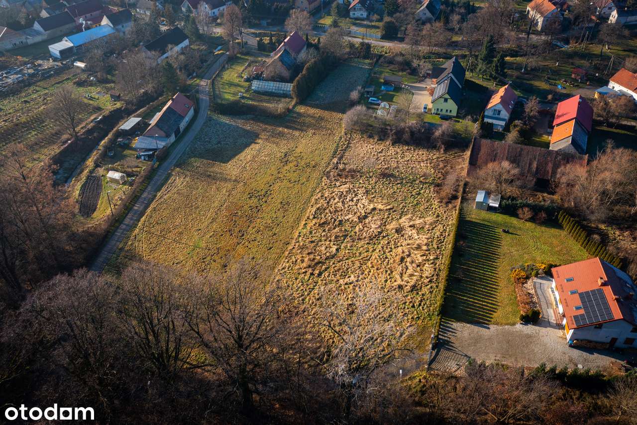 Duża działka widokowa w Hajdukach Nyskich-2