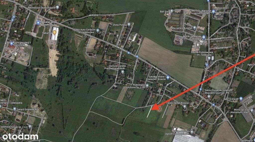 Piękna działka pod dom Bezpośrednio Od Właściciela - Pełny obrazek: 4/16