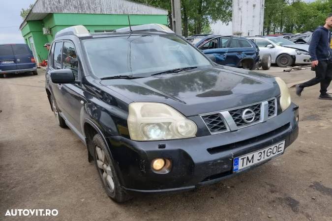 Bara fata armatura trager capota motor far stanga dreapta radiator apa clima intercooler cadru scut parbriz Nissan x-trail t31 2008 motor 2.0dci dezmembrez - 3