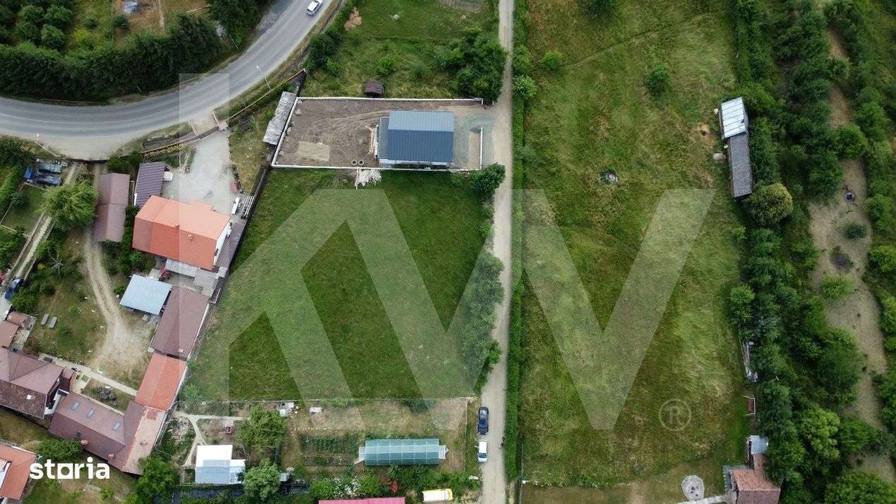 Teren intravilan 2000 mp - Tocile, vedere panoramica spre munte si pad - Imagine principală: 5/10