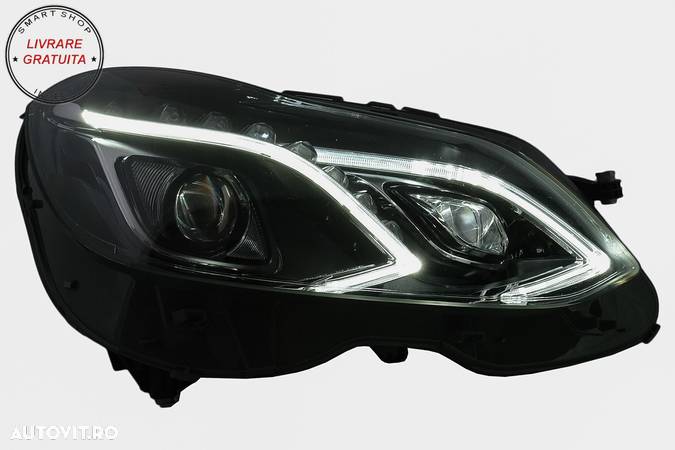 Faruri LED Mercedes E-Class W212 (2009-2012) Facelift Design- livrare gratuita - 2