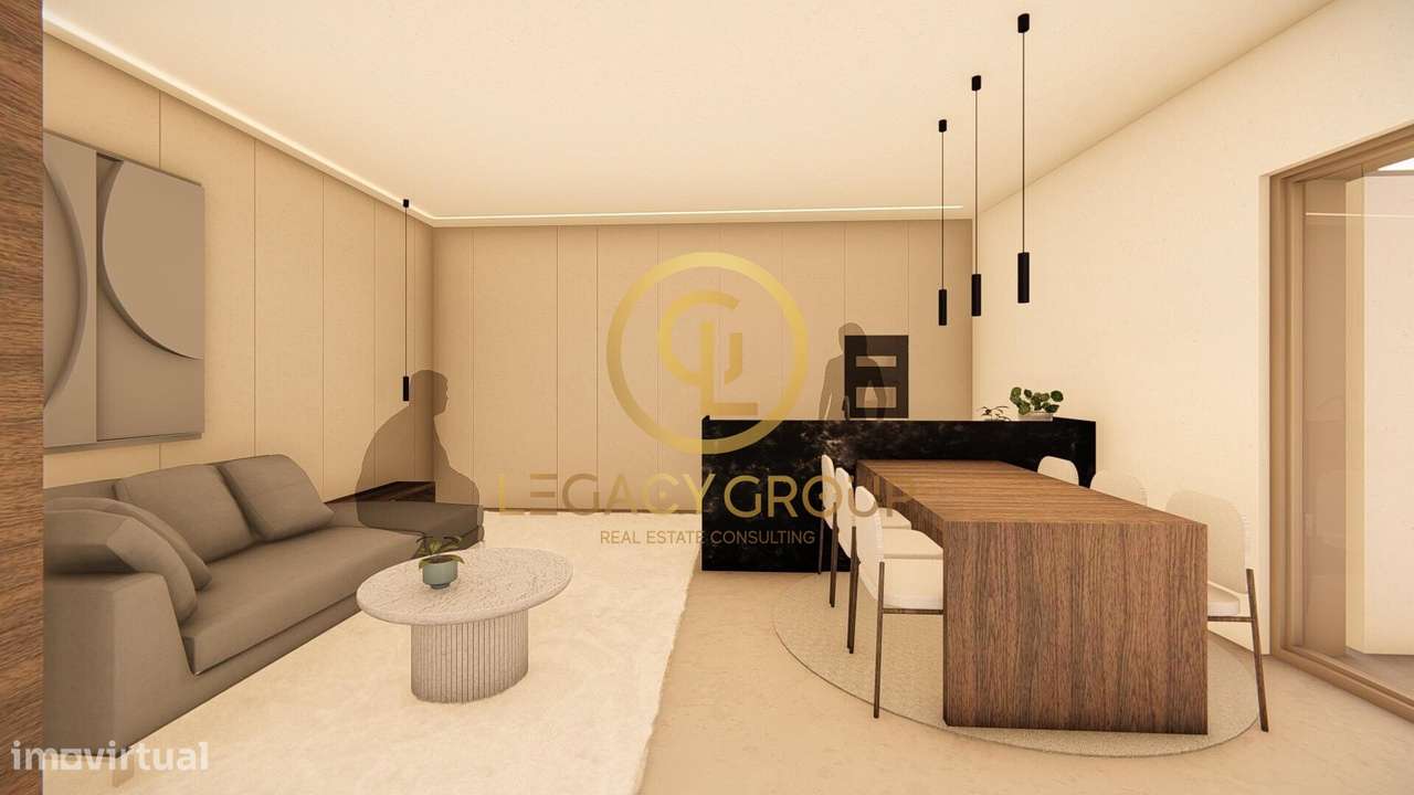 MORADIA T4 COM PROJETO APROVADO + TERRENO URBANO | A 200M DA PRAIA...-6