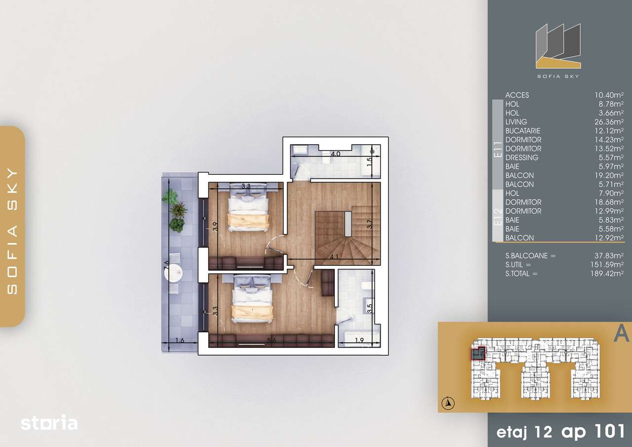 APARTAMENT 5 CAMERE_BULEVARDUL THEODOR PALLADY! - Imagine principală: 5/5