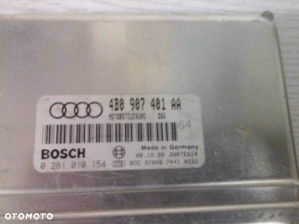 KOMPUTER SILNIKA AUDI A6 C5 2.5 TDI 4B0907401AA - 1