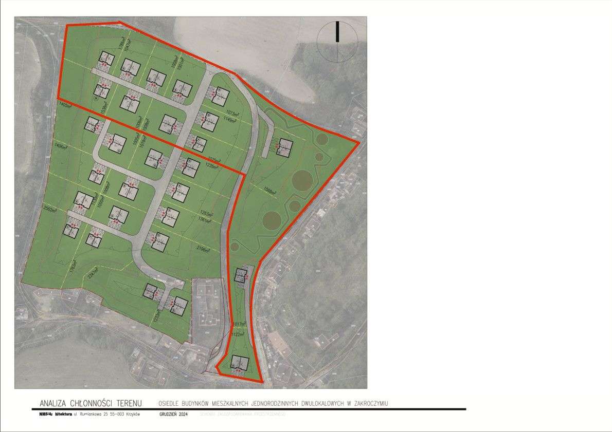 Działka pod zabudowę bliźniaczą w Zakroczymiu-2