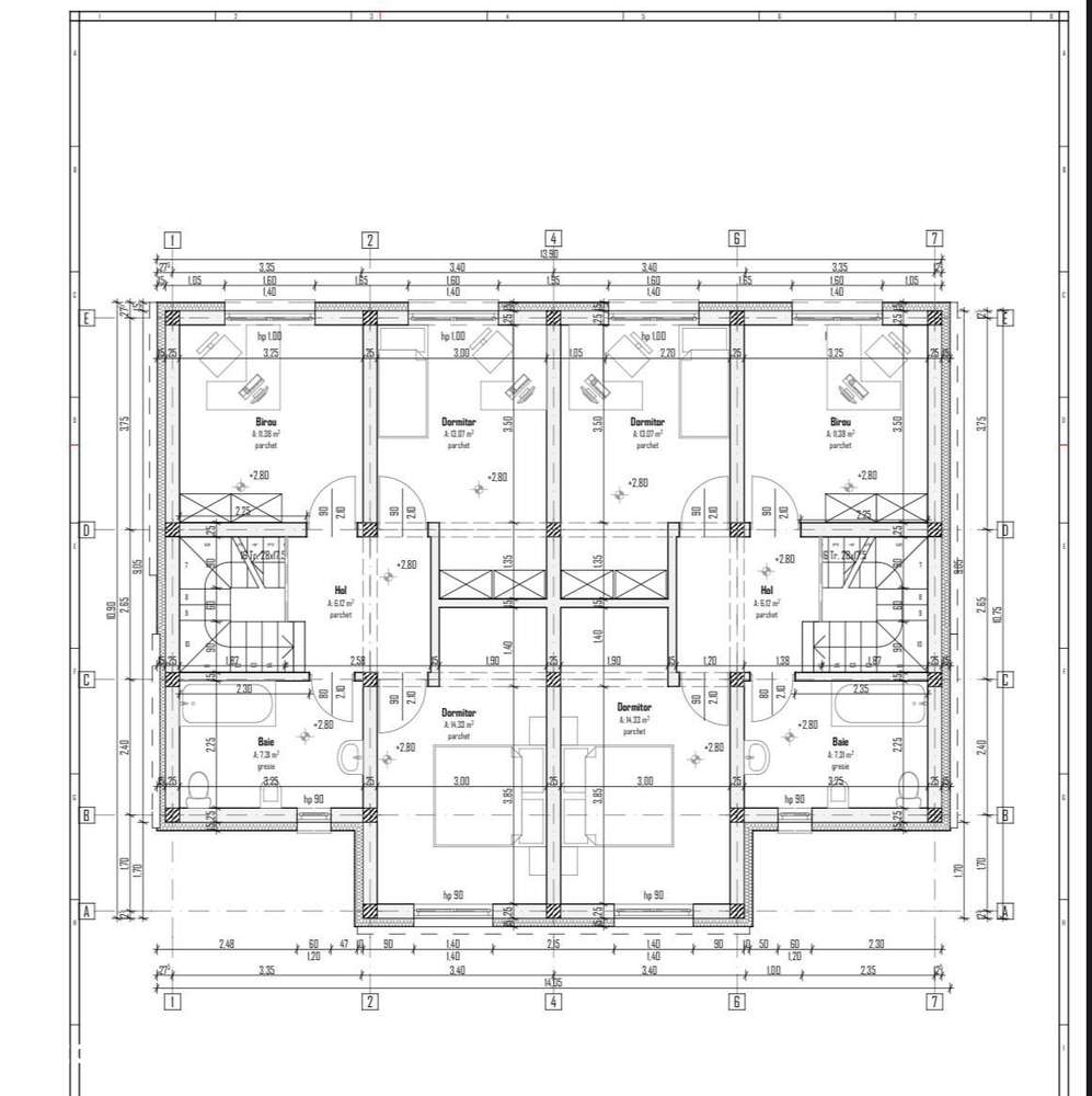 Duplex-4 camere-159.000 € -Ghiroda - Imagine principală: 2/3