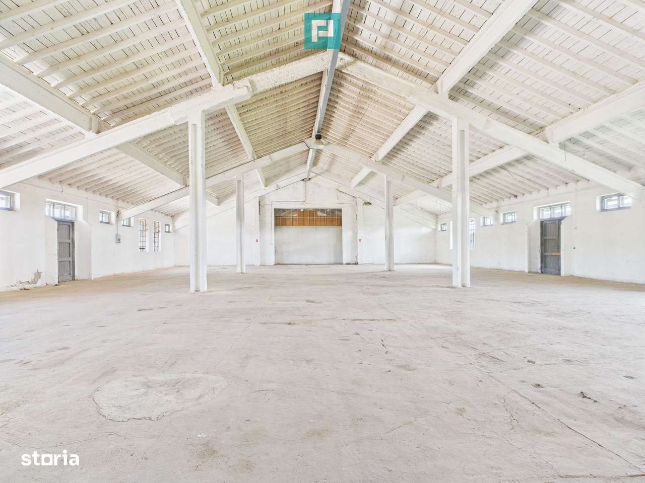Hale 1800 mp fiecare – acces autostradă, Teiu, HD - Imagine principală: 1/20